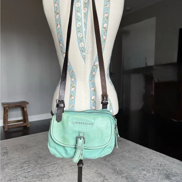 Liebeskind Berlin Canvas And Cow Leather Purse With Dust Bag - Picture 1 of 10